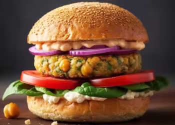 Hamburguer grão de Bico