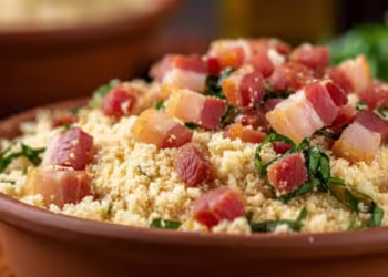 Farofa crocante com Bacon