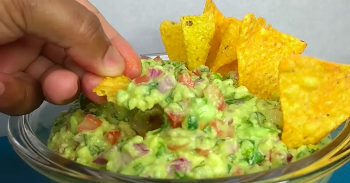 Guacamole Cremosa Mexicana Fácil